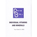 Individual Vitamins and Minerals - Tracy S Gates D.O., DIBAK