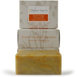 Handmade Soap - Sweet Orange and Cinnamon