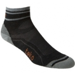 Socks - TEKO Merino Mens MINICREW - 3302 charcoal